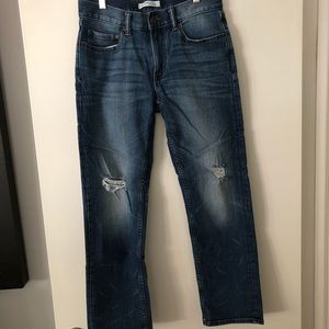 Banana Republic boyfriend jeans.